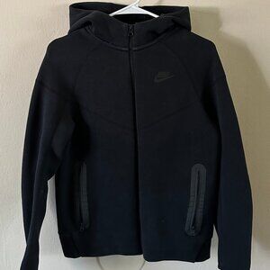 Boys Nike NSW Tech Fleece Full-Zip Hoodie - Youth L